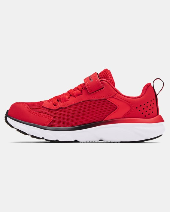 Boys' Pre-School UA Assert 9 AC Running Shoes, Red, pdpMainDesktop image number 1